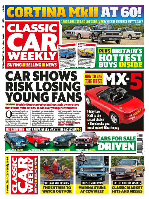 Cover image for Classic Car Weekly